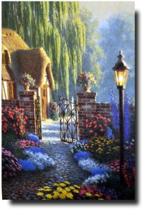 Sometimes, a simple break might allow you to see an open gate that awaits–just around the corner! (Artwork credit: Lisa Burns) 